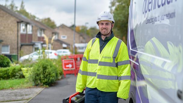 Openreach engineer