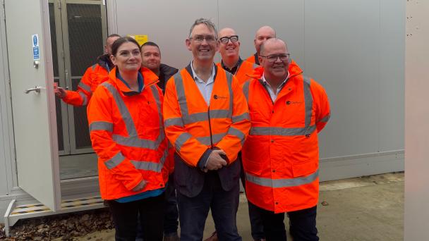 CityFibre visit Blackpool