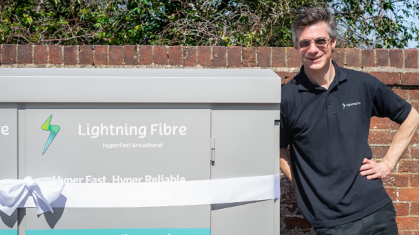 Lightning Fibre hits new milestone in Eastbourne
