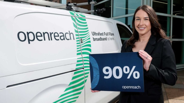 Openreach hits 90% coverage across Northern Ireland