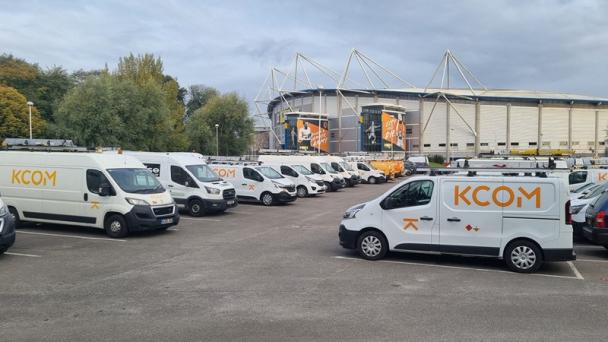 KCOM vans
